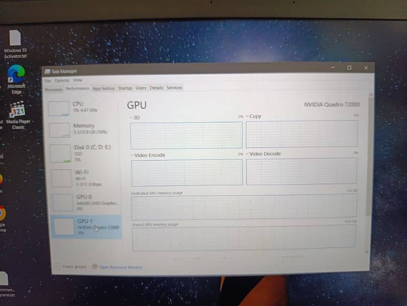Dell Precision 7540 Core i7 9th Generation 32/512 NVME 4GB  GC 5