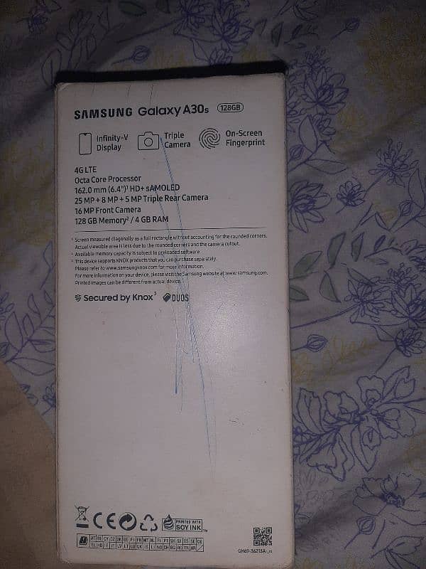 samsung galaxy A30s onley box hai 9