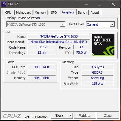 MSI NVIDIA GeForce GTX 4GB 128-Bit GPU - Urgent Sale! 2