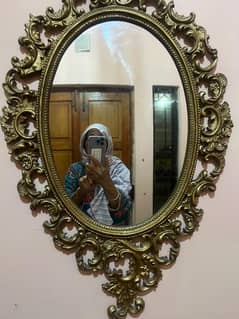 mirror with stand