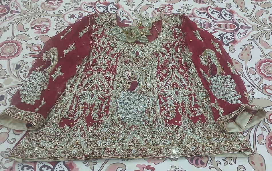 Bridal lehnga in brand new condition 5