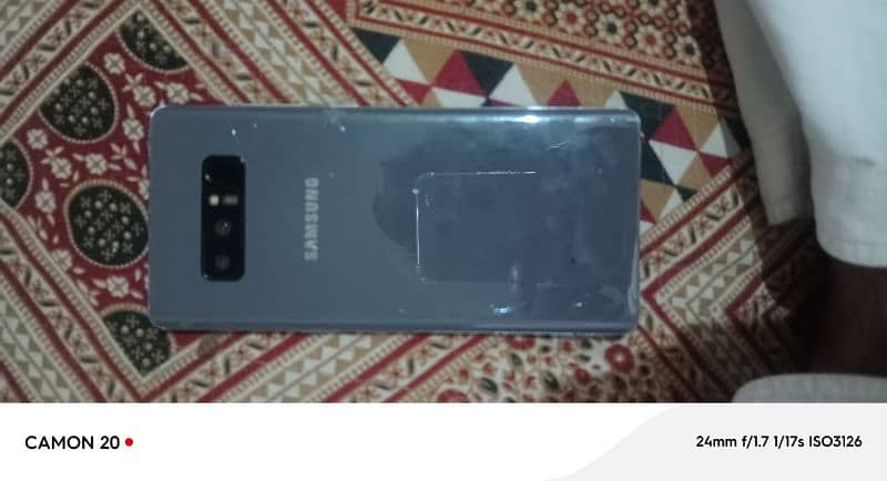 samsung not 8 6/256 all ok back brak dul sim pta 03000479747 4