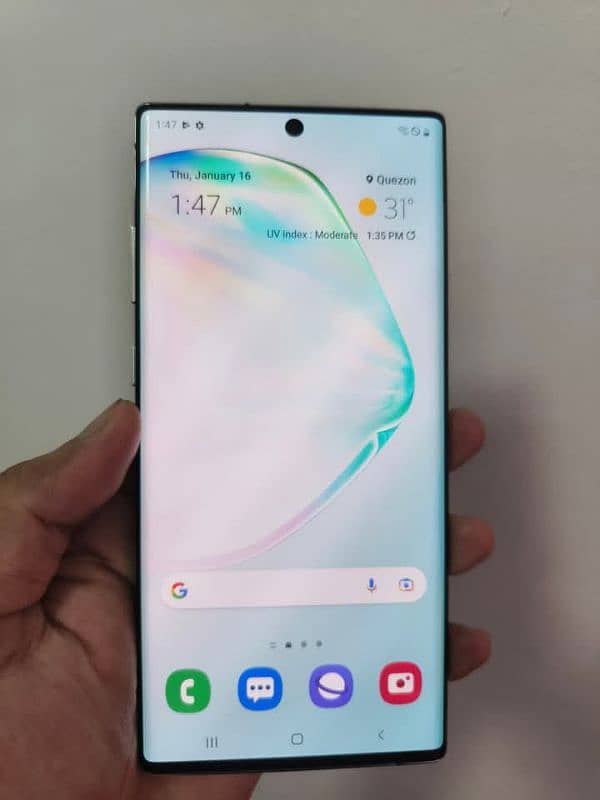 Samsung note 10 plus 12/256 GB 03230916581 my what'sap number 0