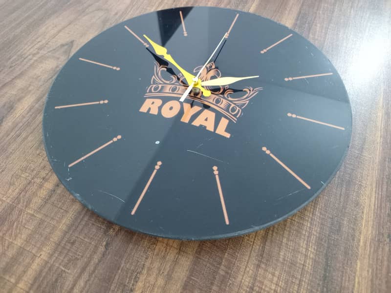 Acrylic Glass Wall Clock Home Decor Wall Clock Multiple Designs 10
