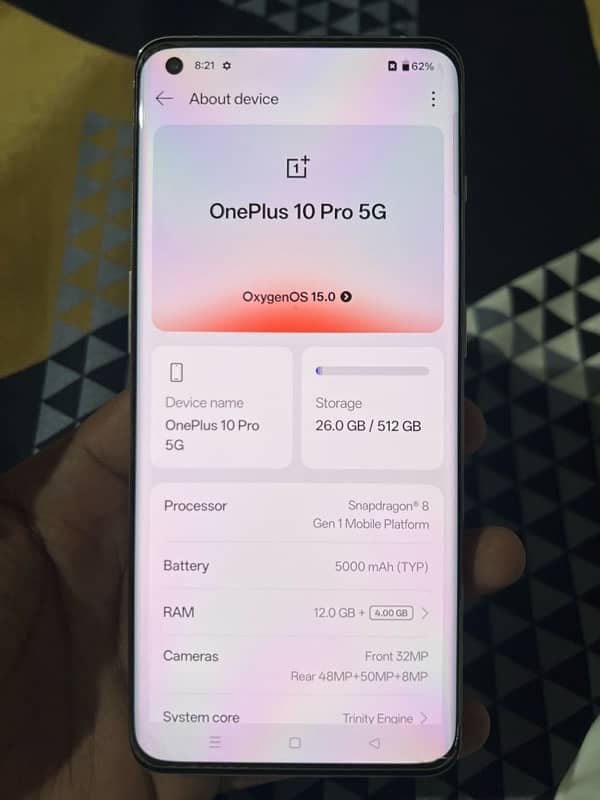 One Plus 10 Pro 5G PTA Approved 6