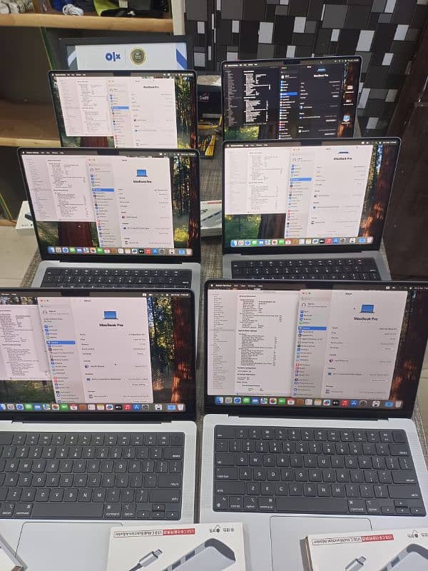 QUANTITY AVAILABLE MACBOOK PRO M1 2021 14 INCH 16GB RAM 512GB SSD 0