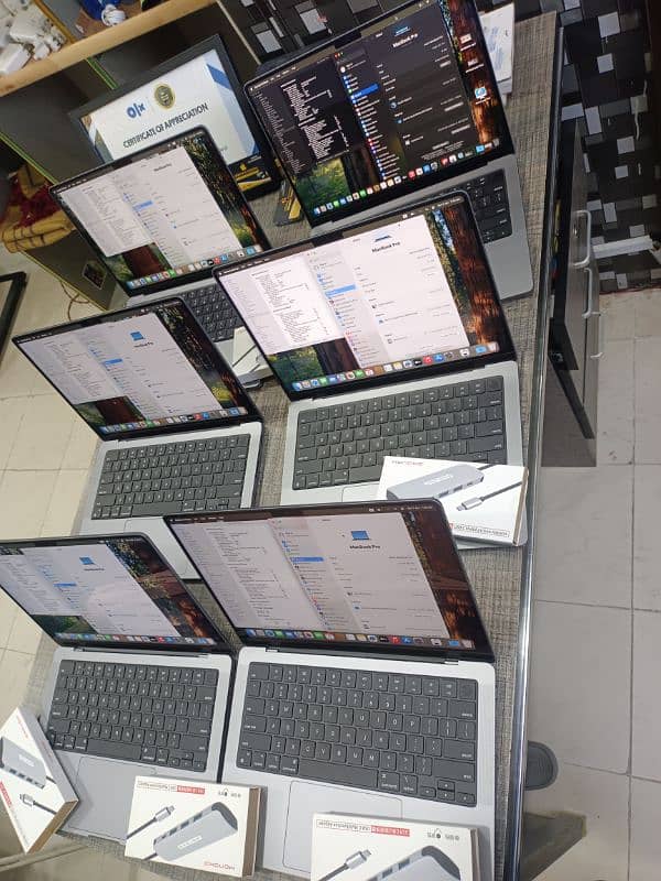QUANTITY AVAILABLE MACBOOK PRO M1 2021 14 INCH 16GB RAM 512GB SSD 1