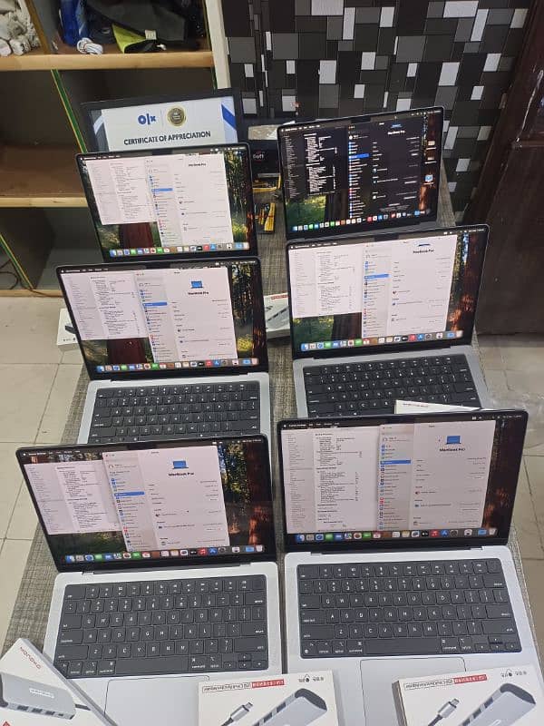 QUANTITY AVAILABLE MACBOOK PRO M1 2021 14 INCH 16GB RAM 512GB SSD 3