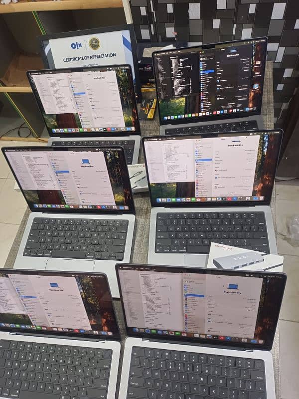 QUANTITY AVAILABLE MACBOOK PRO M1 2021 14 INCH 16GB RAM 512GB SSD 5