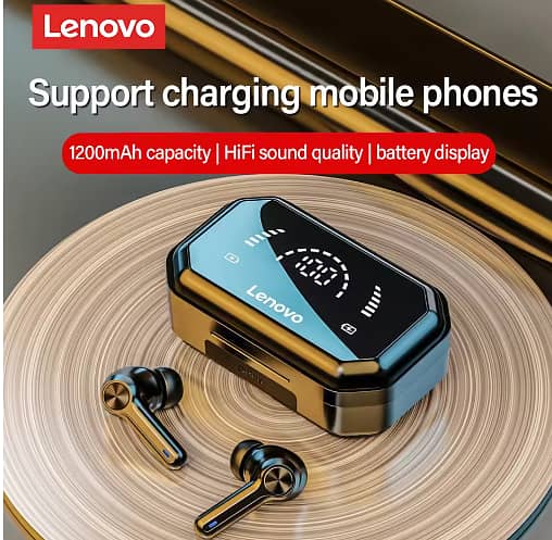 Imported - Lenovo LP3 Pro Earbud + Battery Bank 1
