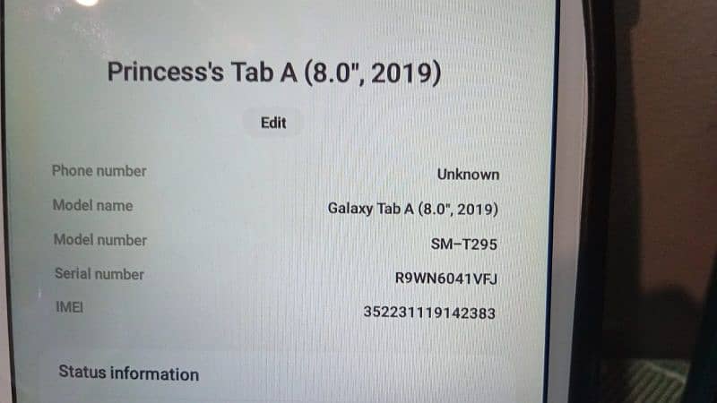Samsung Galaxy tab 8
