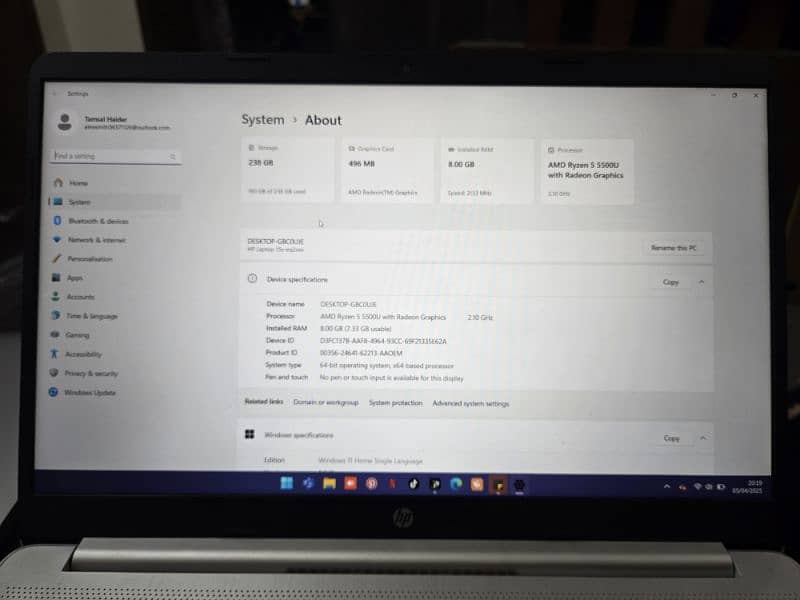 hp laptop 15s 2
