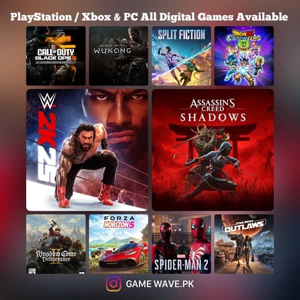 Ps 5 Games / Ps 4 Games / Xbox Games / Ps Plus / Gamepass / Ps Plus 0