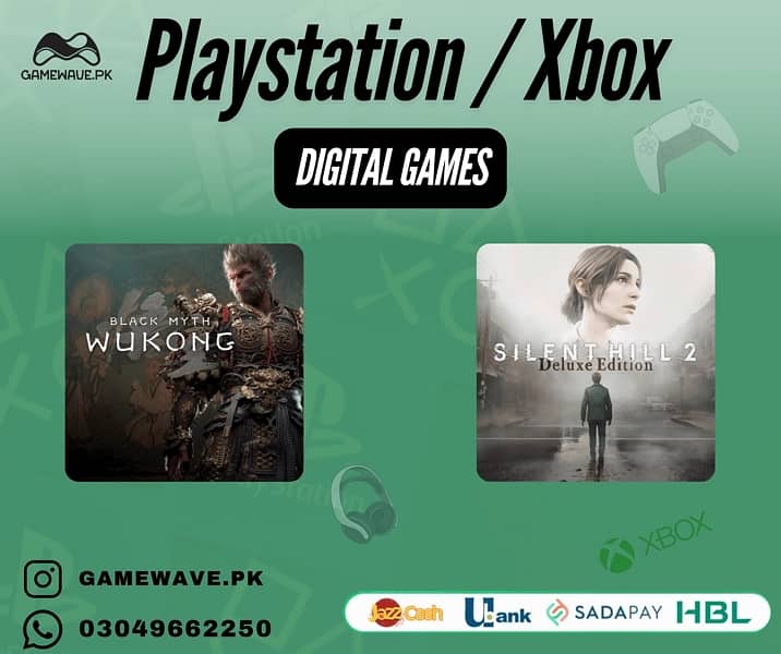 Ps 5 Games / Ps 4 Games / Xbox Games / Ps Plus / Gamepass / Ps Plus 4