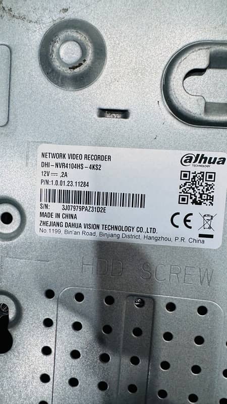 Dahua NVR 4ch 2
