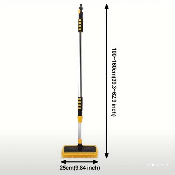 Solar panel cleaning brush and accessories 4