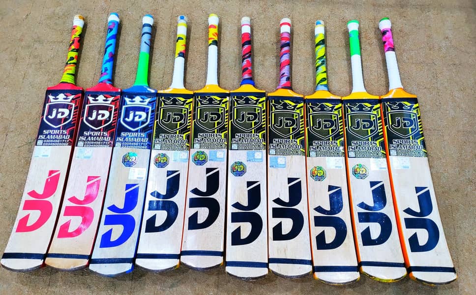 New Saki and JD Rawalakot Bat, Color blue and Red 5