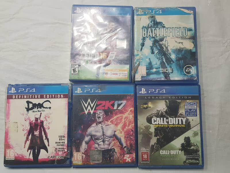 Ps4 Games Dvds 1