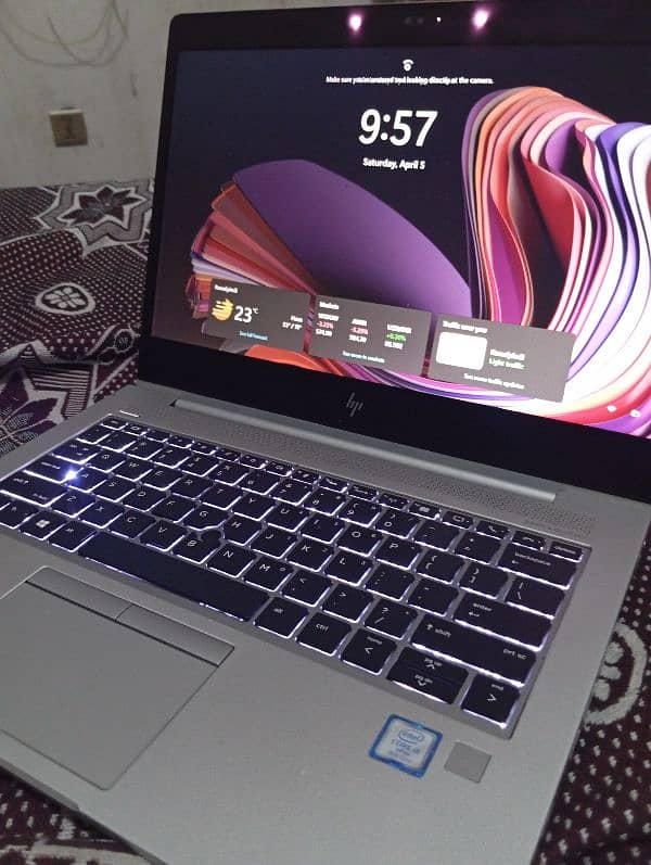 G5 hp Elite book  Core i5 8generation  8gb ram 256ssd 1