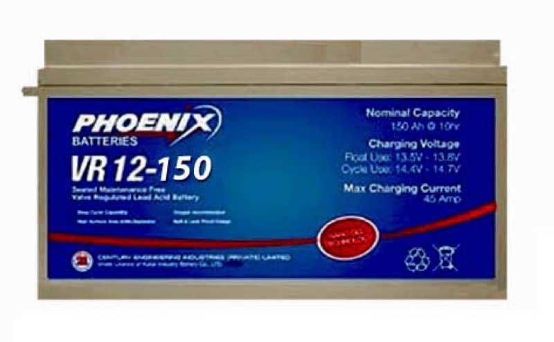 Phoenix Battery / VRLA 150 150  / AH Gel Dry Phoenix Battery 0