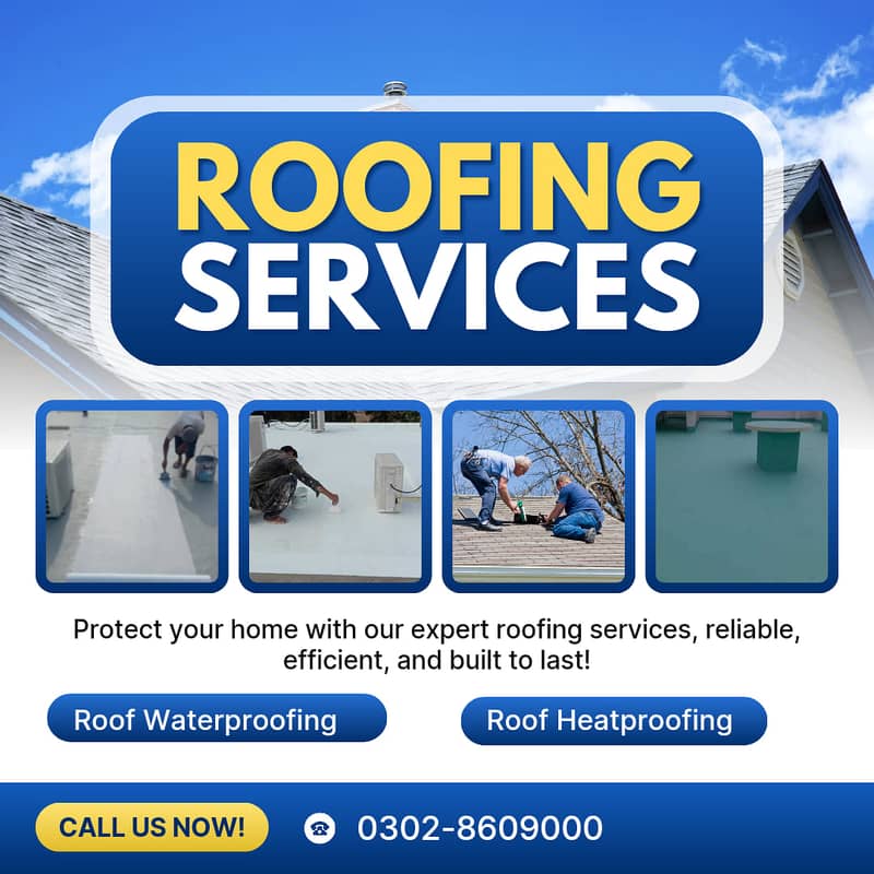 Bathroom Leakage, Seepage. Roof Waterproofing, Roof Heat Proofing 0