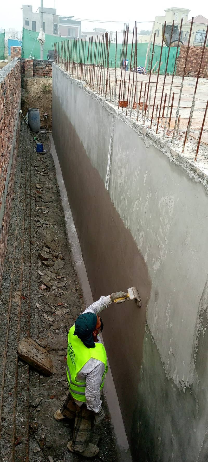 Bathroom Leakage, Seepage. Roof Waterproofing, Roof Heat Proofing 7