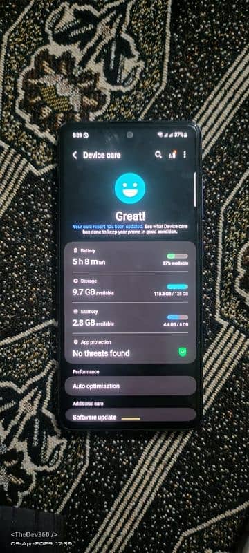 Samsung Galaxy A52s 5G 8