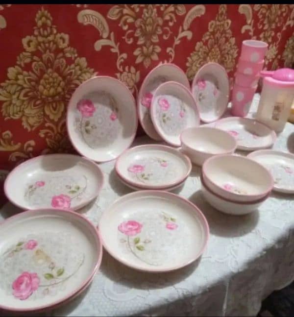 dinner dolfin melamine ware doubleglaze 0