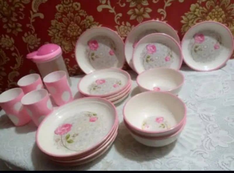 dinner dolfin melamine ware doubleglaze 3