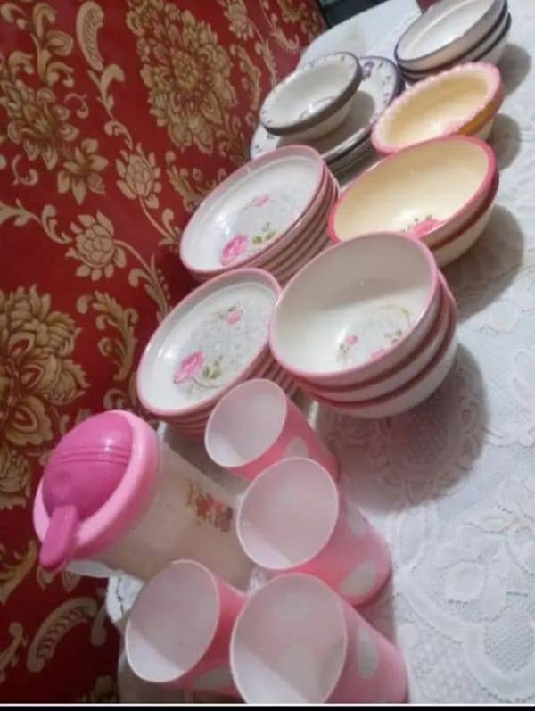 dinner dolfin melamine ware doubleglaze 4