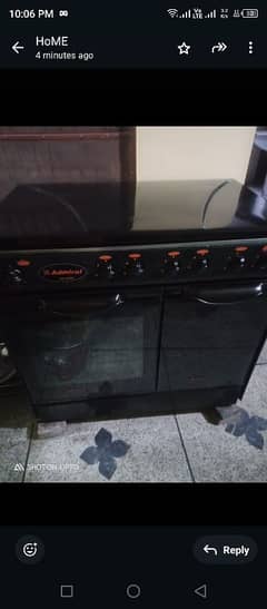 admiral cooking range