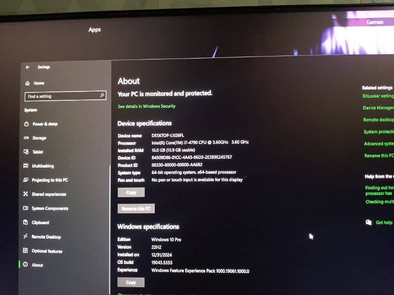 i7 4th Gen Gaming Pc 0