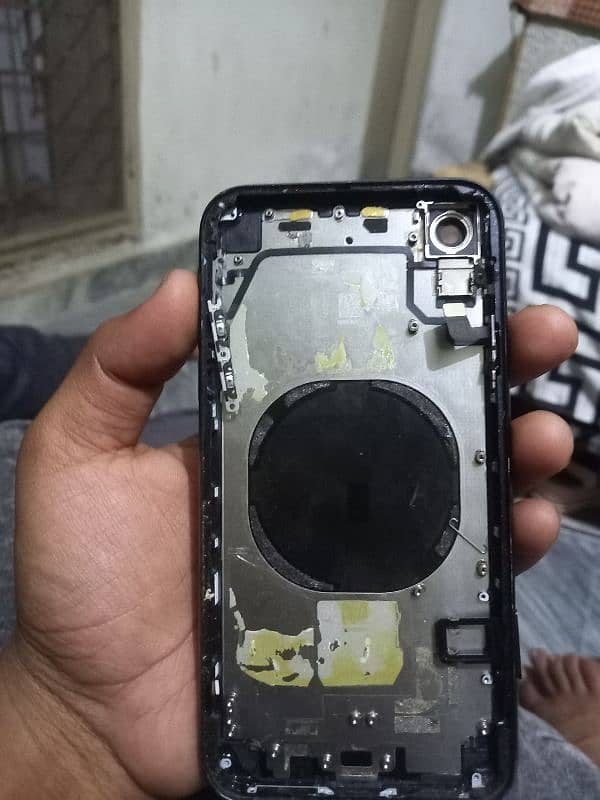 iphone xr original back with body frame 1