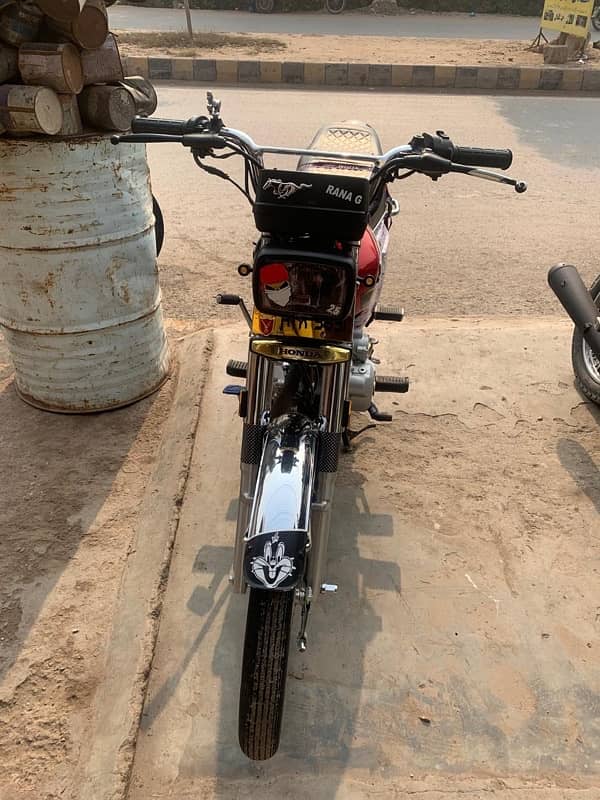 Honda 125 self start urgent sale exchange possible 1