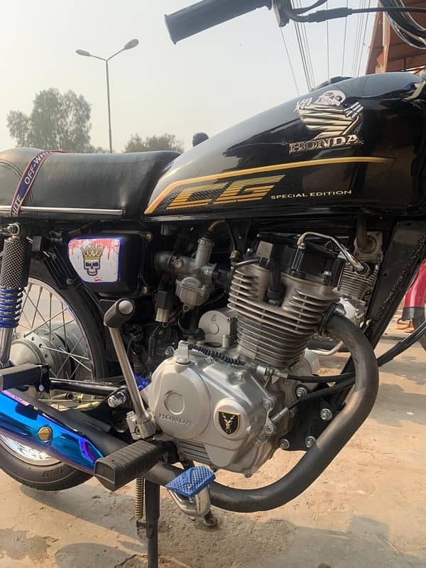 Honda 125 self start urgent sale exchange possible 3