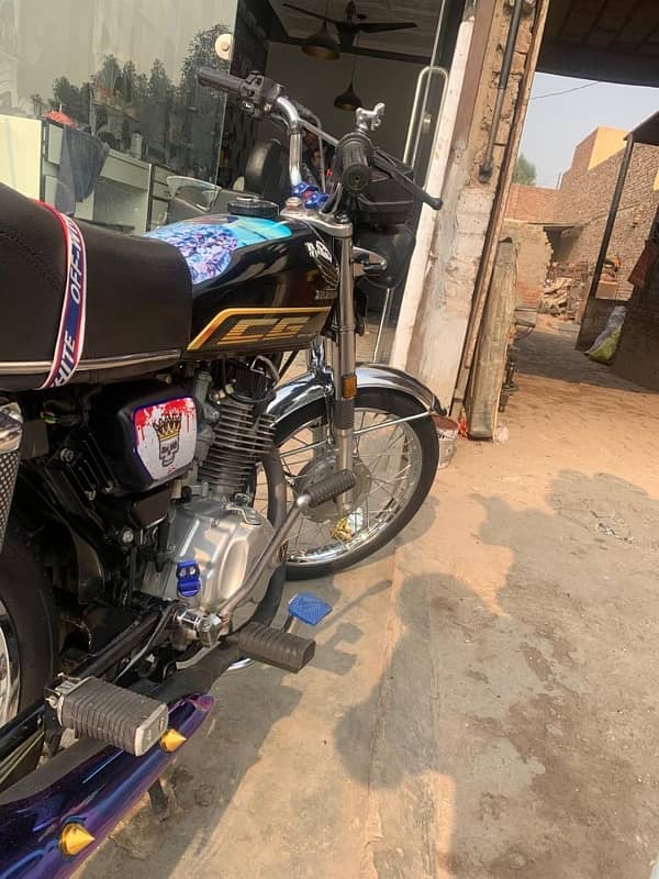 Honda 125 self start urgent sale exchange possible 4