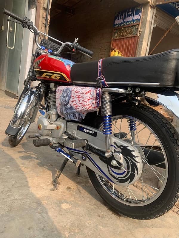 Honda 125 self start urgent sale exchange possible 8
