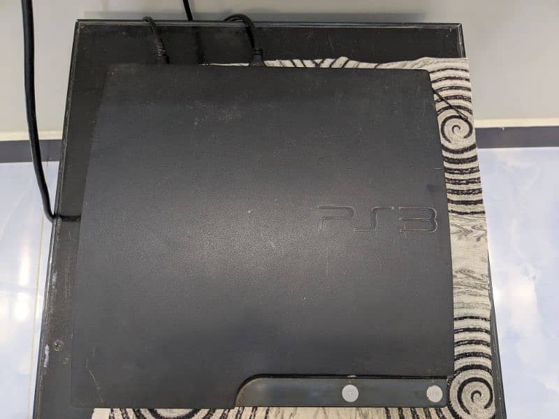 PS3 Jailbreak with 2 wireless controller and 2 in 1 charging dock 0