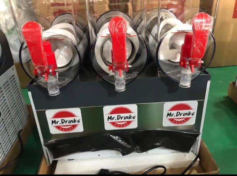 Slush machine / Tea coffee / Soda machine / Sugarcane / Ice tea 1