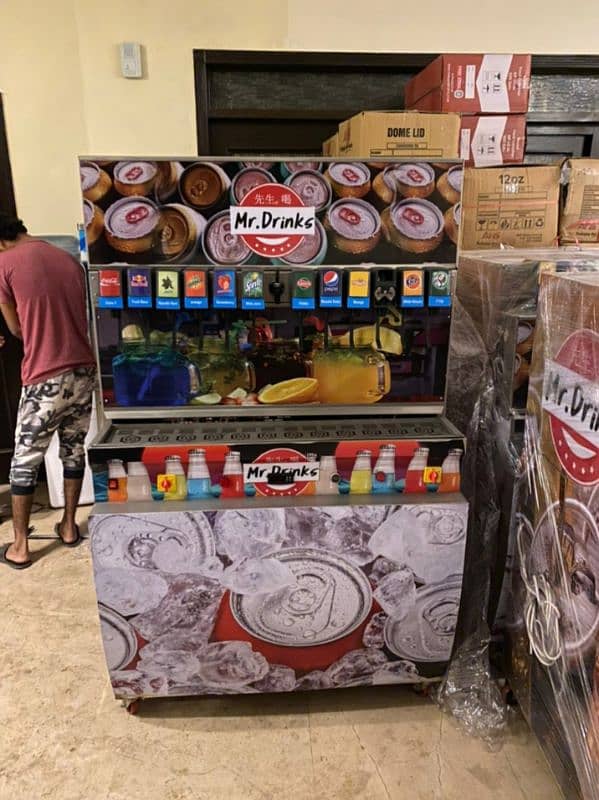 Slush machine / Tea coffee / Soda machine / Sugarcane / Ice tea 6
