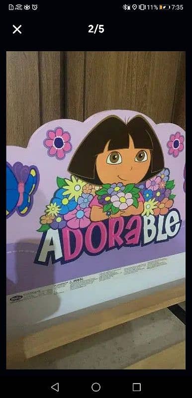 Dora bed kids bed baby girl bed 1