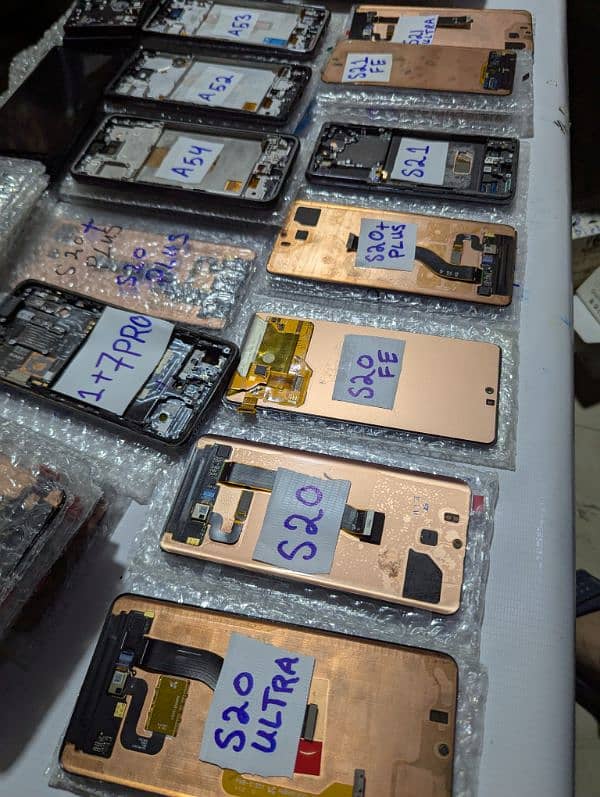 Samsung  S20 Ultra, S20 Plus S21 Ultra,  S20, S21 Fe LED Panels 1