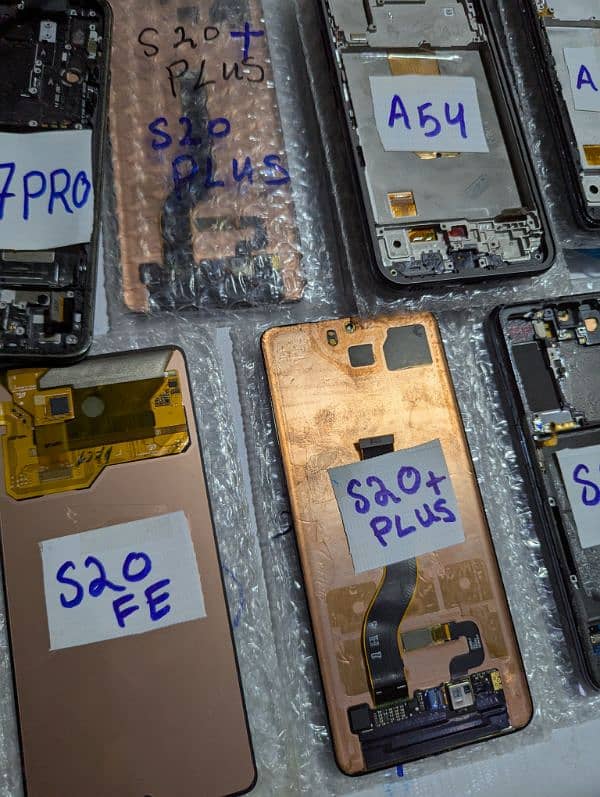 Samsung  S20 Ultra, S20 Plus S21 Ultra,  S20, S21 Fe LED Panels 3