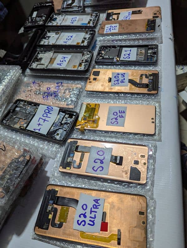 Samsung  S20 Ultra, S20 Plus S21 Ultra,  S20, S21 Fe LED Panels 5