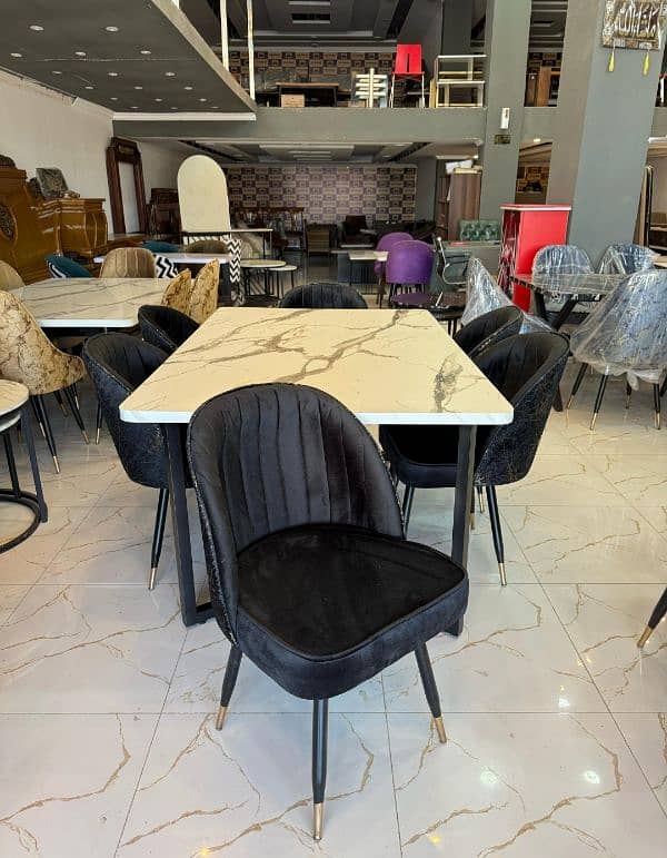 Dining Table - 6 Seater Dining Table - Dining Table With Dining Chair 17