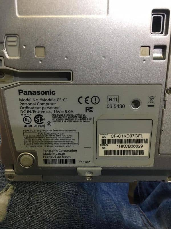 panasonic toughbook  core i5 4