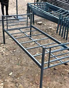 iron single bed