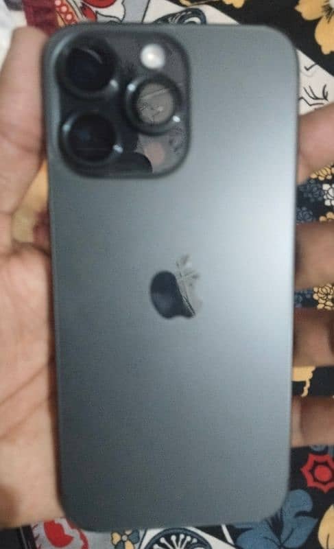 Iphone 15 pro max black titanium 256 Gb  jv 0