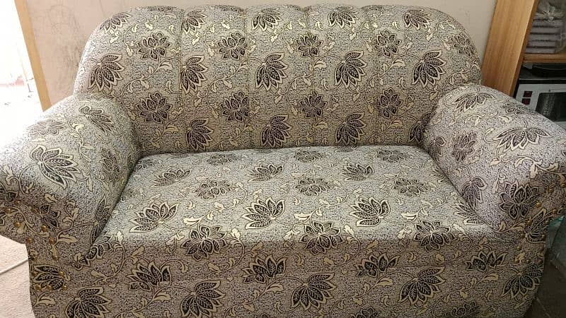 6 Seater Sofa Set 3+2+1 with 8 Cousions 2