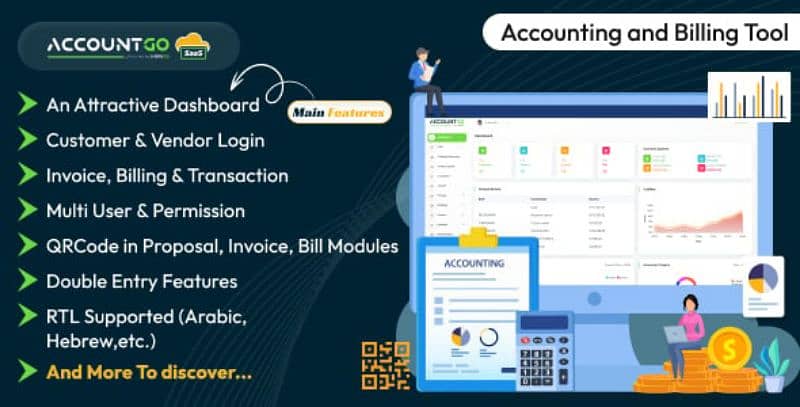 Get Custom Web Based ERP CRM HRM Accounting Software on Your Domain 0